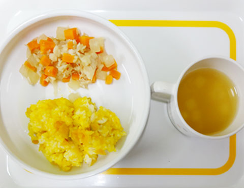 離乳食の一例(完了期食)